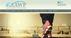 Desktop Screenshot of americanwomenpodiatrists.com